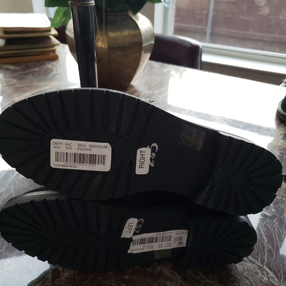 KURT GEIGER LONDON Women's Sutton Bow Suede Combat Boots - Picture 7 of 7